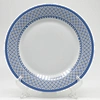 Decorative blue ceramic plate
